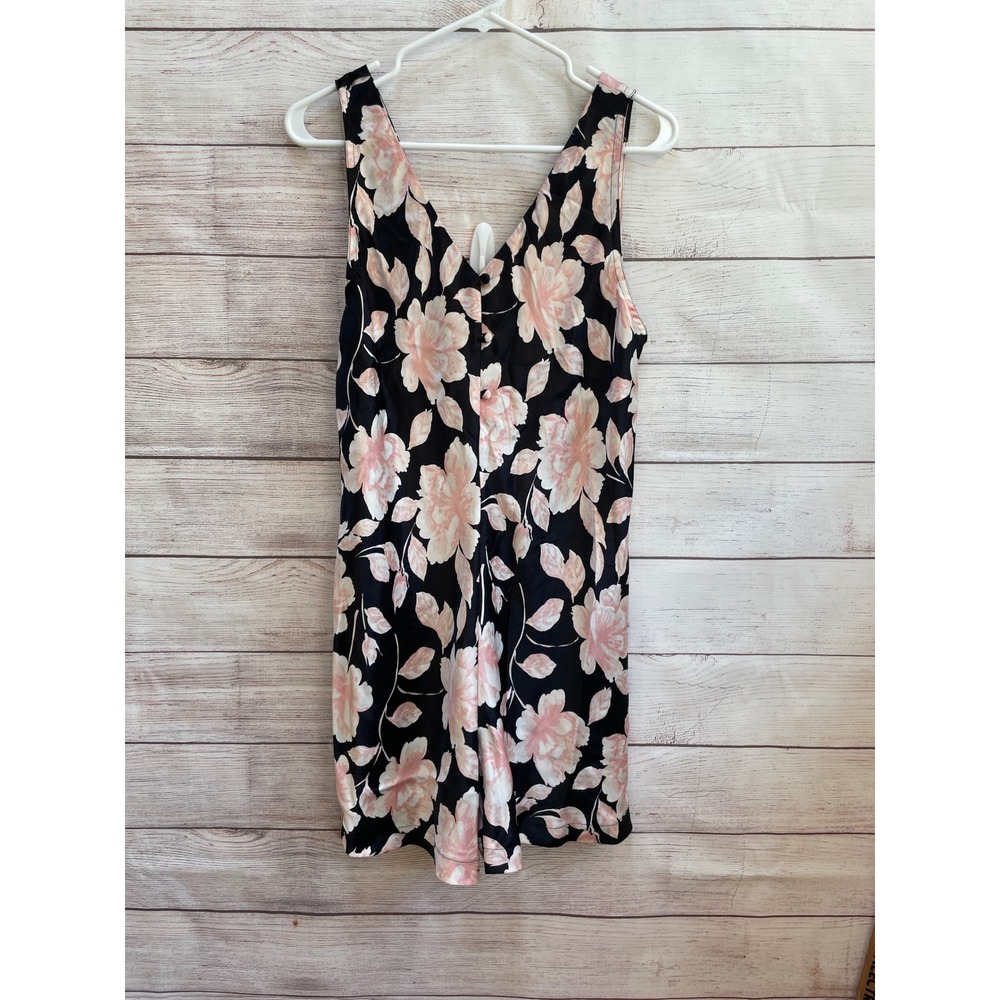 VINTAGE VANITY FAIR FIVE TO NINE FLORAL SLEEP ROMPER
